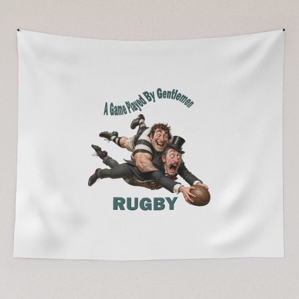 Item preview, Rugby Gentlemen designed and sold by ArtShare.
