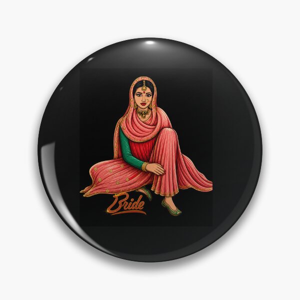 Item preview, Desi Bride Traditional Indian Wedding Design designed and sold by FEEL GOOD CLUB DESIGNS.