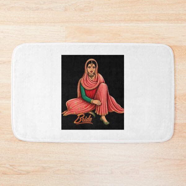 Artikelvorschau, Desi Bride Traditionelles indisches Hochzeitsdesign entworfen und verkauft von FEEL GOOD CLUB DESIGNS.