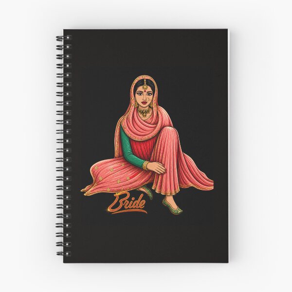 Item preview, Desi Bride Traditional Indian Wedding Design designed and sold by FEEL GOOD CLUB DESIGNS.