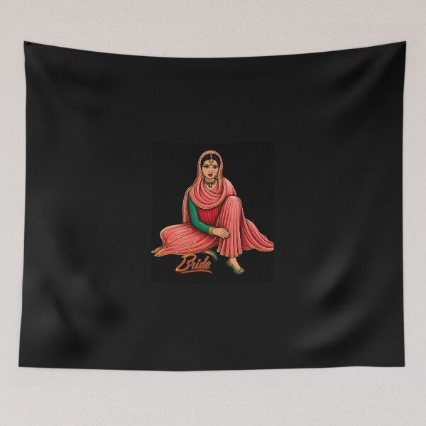 Item preview, Desi Bride Traditional Indian Wedding Design designed and sold by FEEL GOOD CLUB DESIGNS.