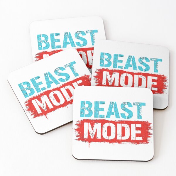 Item preview, Beast Mode Gym Motivation Typography Design designed and sold by Na-q-sh.