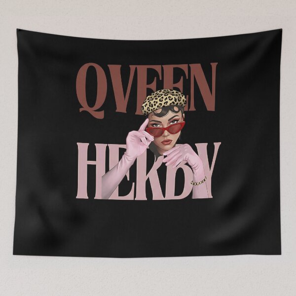 Item preview, Qveen Herby Aesthetic Independent Artist Fan Merch designed and sold by Moutamid22art.