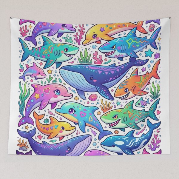 Item preview, Fish in the sea designed and sold by PP&RAINBOW SHOP.