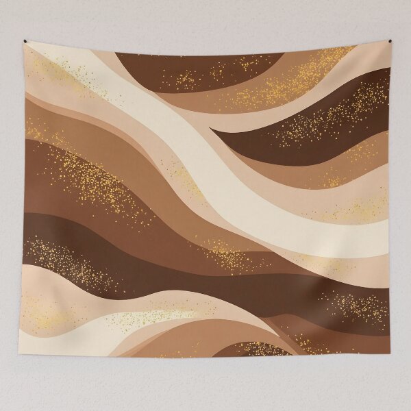 Item preview, Gold Popular Luxury Coffee Brown Collection designed and sold by TrendyDesigne412.