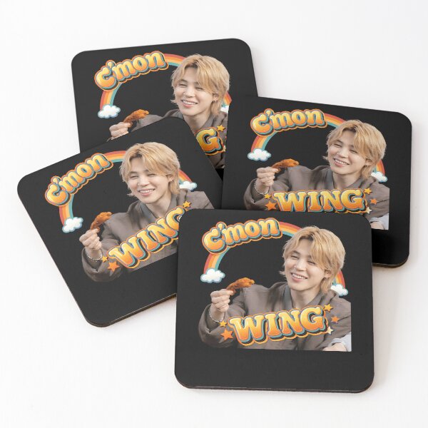 Item preview, Jimin Hot Ones C'mon Wing designed and sold by Moutamid22art.