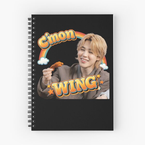 Item preview, Jimin Hot Ones C'mon Wing designed and sold by Moutamid22art.