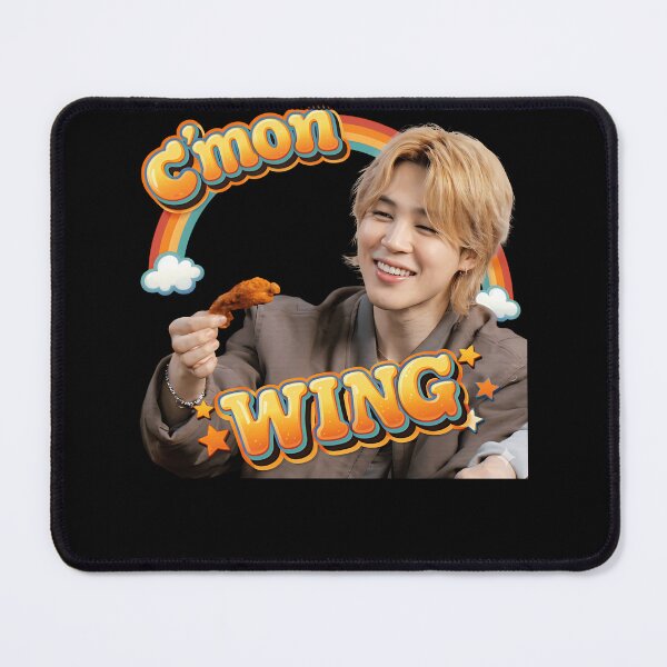 Item preview, Jimin Hot Ones C'mon Wing designed and sold by Moutamid22art.