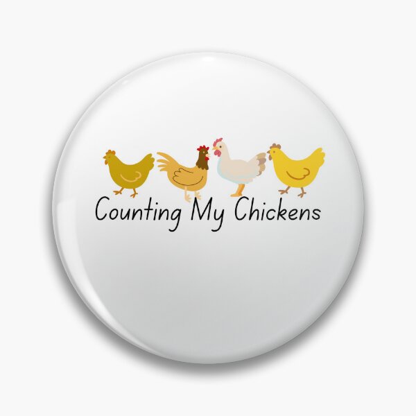 Item preview, Counting My Chickens, Chicken designed and sold by HoppingCreation.