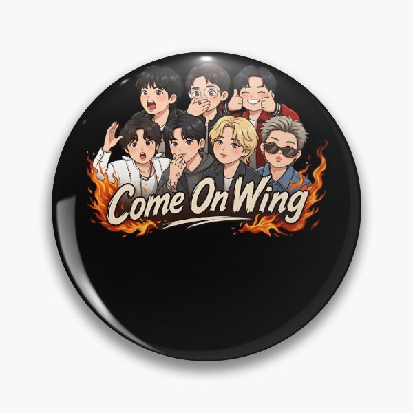 Artikelvorschau, BTS Hot Ones Come On Wing entworfen und verkauft von Moutamid22art.