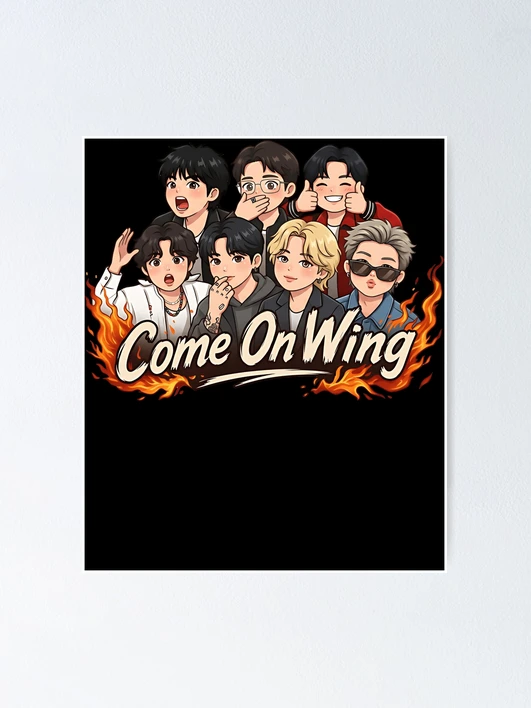 BTS Hot Ones Come On Wing
