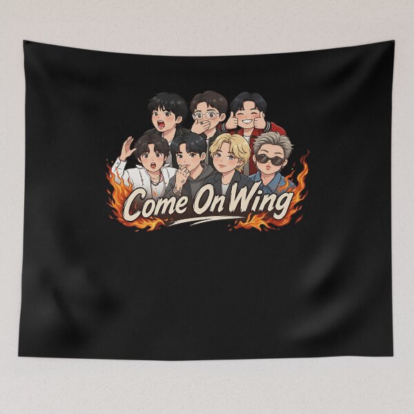 Item preview, BTS Hot Ones Come On Wing designed and sold by Moutamid22art.