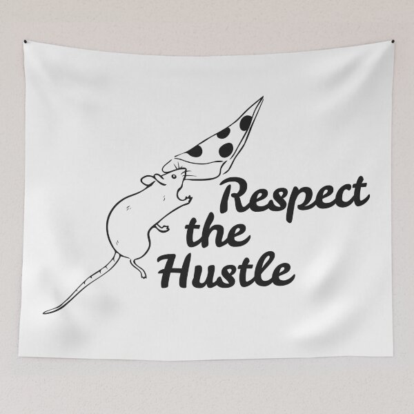 Item preview, RESPECT THE HUSTLE designed and sold by oddwonders.