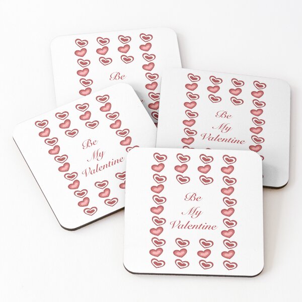 Item preview, Romantic Heart with text 'Be My Valentine' Design designed and sold by MHArtSpace.