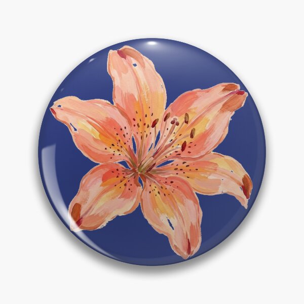 Item preview, Coral Lily Flower designed and sold by WickedStarlet.