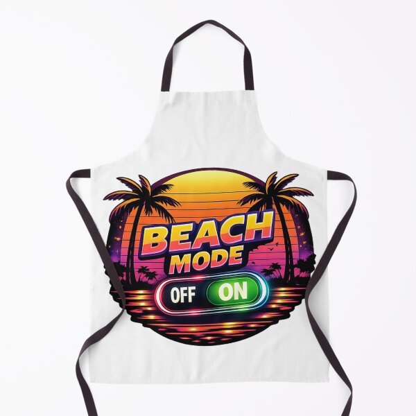 Artikelvorschau, Strandmode – Neon-Sonnenuntergangs-T-Shirt entworfen und verkauft von MerchlyMike.