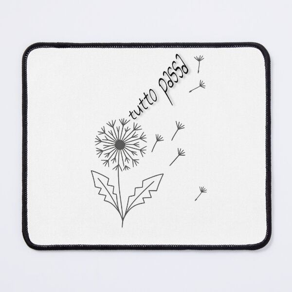 Item preview, "Tutto passa" is an Italian saying meaning "everything passes", "everything will pass" or "everything flows". designed and sold by Knock on my door.