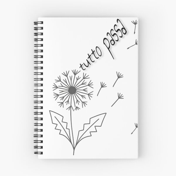 Item preview, "Tutto passa" is an Italian saying meaning "everything passes", "everything will pass" or "everything flows". designed and sold by Knock on my door.
