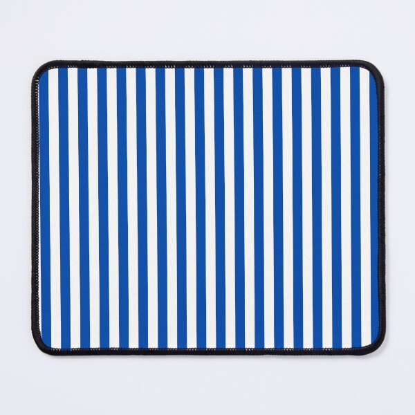 Item preview, Cobalt blue & white vertical lines designed and sold by Mint + Midnight.
