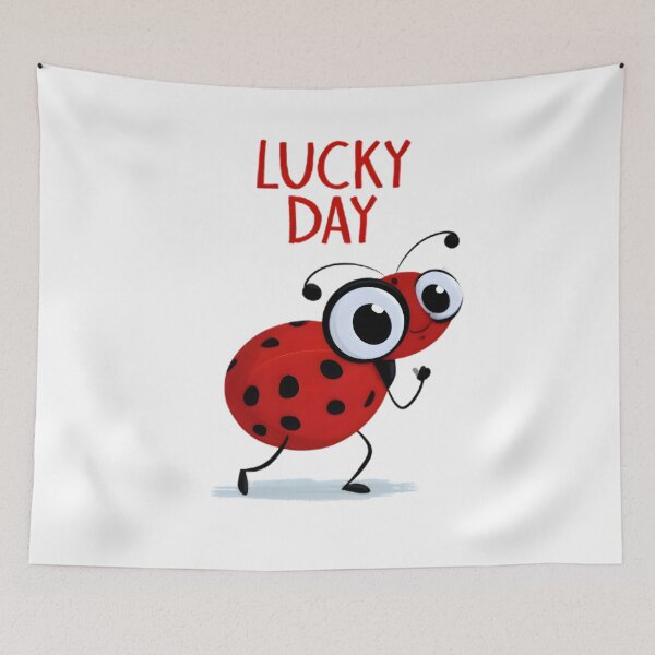 Item preview, Lucky Day Ladybugs designed and sold by Retro Whimsy.