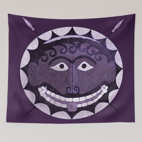 Item preview, Hoplite Face Shield designed and sold by Black Bronze Media.