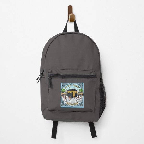 Item preview, Cute My Hajj Journey 2026 - Cartoon Kaaba & Pilgrims designed and sold by AkilaCreations .