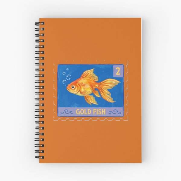 Item preview, Goldfish Postage Stamp designed and sold by WickedStarlet.