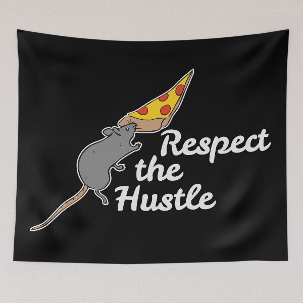 Item preview, RESPECT THE HUSTLE designed and sold by oddwonders.