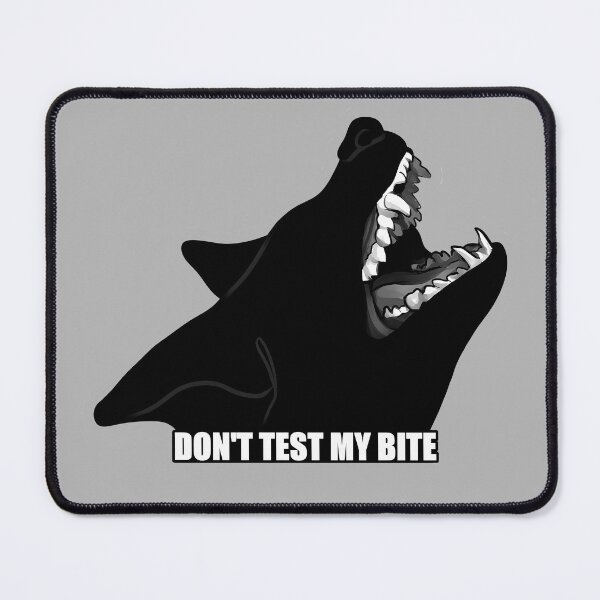 Item preview, Wolf teeth - Don`t test my bite designed and sold by Teho Tune.