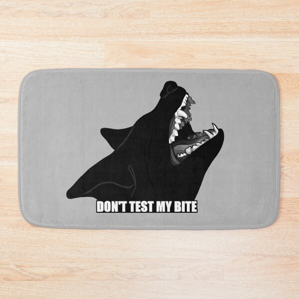 Item preview, Wolf teeth - Don`t test my bite designed and sold by Teho Tune.