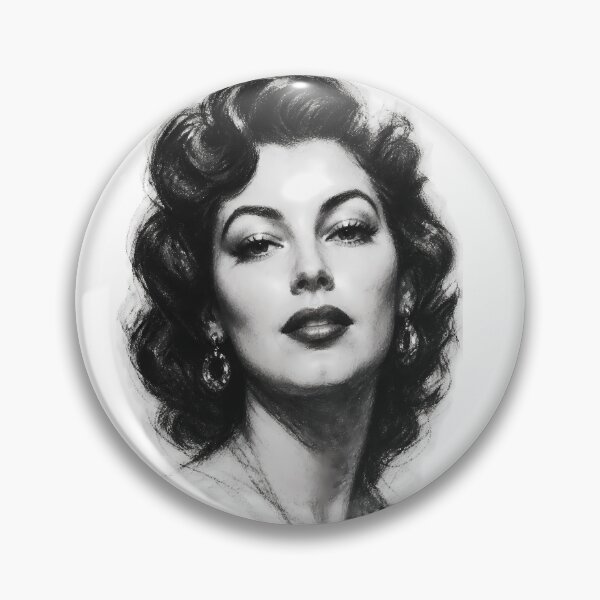 Item preview, Retro and Vintage Stars Ava Gardner designed and sold by MarkColeImaging.