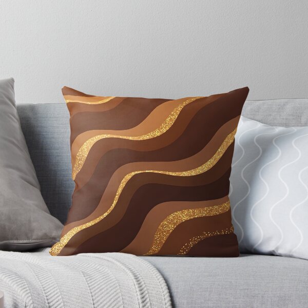 Item preview, Coffee Brown Trendy Luxury Gold Collection designed and sold by TrendyDesigne412.