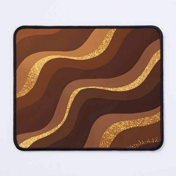 Item preview, Coffee Brown Trendy Luxury Gold Collection designed and sold by TrendyDesigne412.
