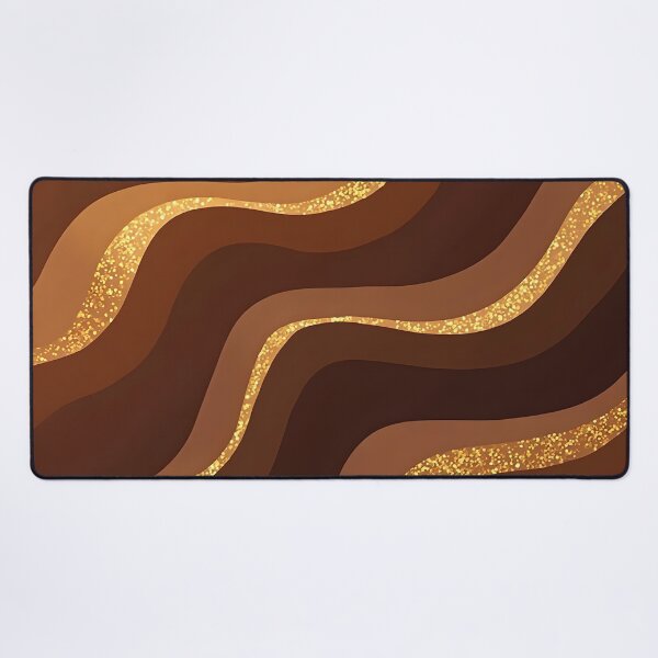 Item preview, Coffee Brown Trendy Luxury Gold Collection designed and sold by TrendyDesigne412.