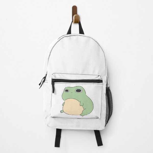 Item preview, Chubby Frog Sticker | Cute Kawaii Frog | Funny Lazy Frog Aesthetic designed and sold by ZYNORAworld.