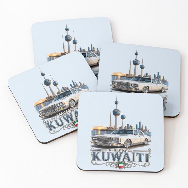 Item preview, Proud To Be Kuwaiti Classic Car Heritage designed and sold by Retro Arabica.