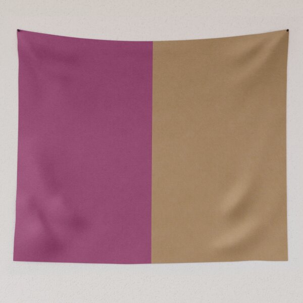 Item preview, Pink Beige Minimal Color Block Pattern designed and sold by IntelliMindDesigns.