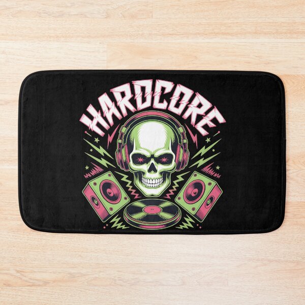 Item preview, Gabber Hardcore Skull Headphones Electronic Techno Design designed and sold by Fitswear.