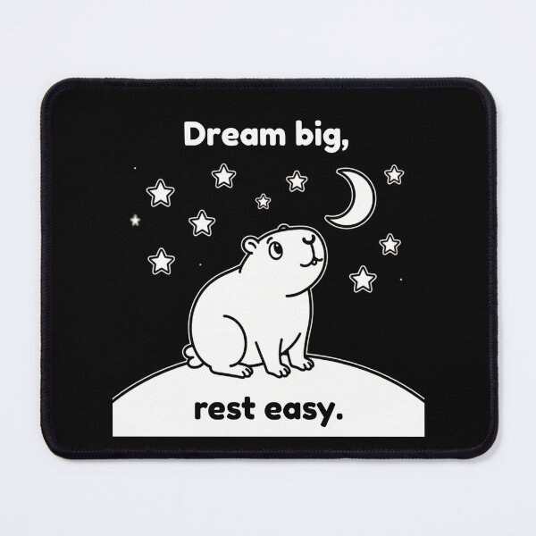 Item preview, Copy of Dream Big Capybara – Simple Minimalist Animal Design designed and sold by PAPIRO SIGLO XXI.