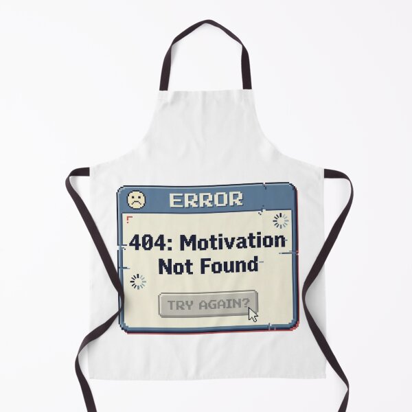 Artikelvorschau, 404 Motivation Not Found — Lustiger Aufkleber und T-Shirt für Programmierer der Generation Z entworfen und verkauft von wecrea.