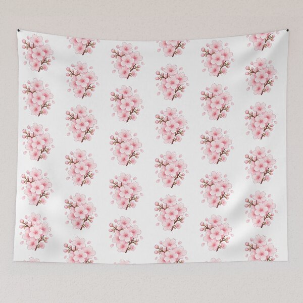 Item preview, Cherry Blossom Branch in Full Bloom" designed and sold by VireonStudio.