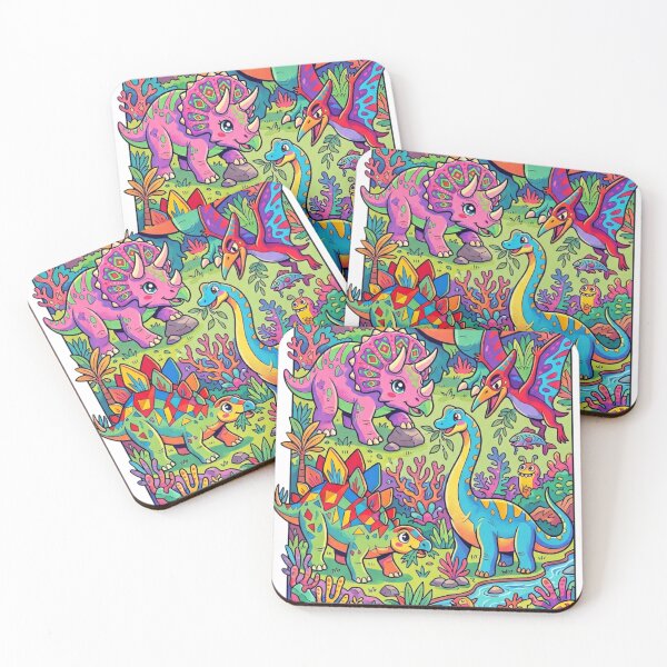 Item preview, Five types of dinosaurs designed and sold by PP&RAINBOW SHOP.