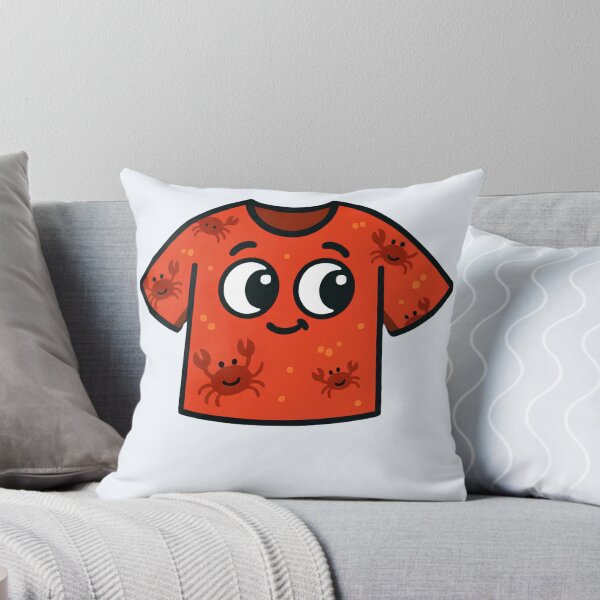 Item preview, Cute Crab Face — Playful Summer Tee Design designed and sold by DariaCraft.