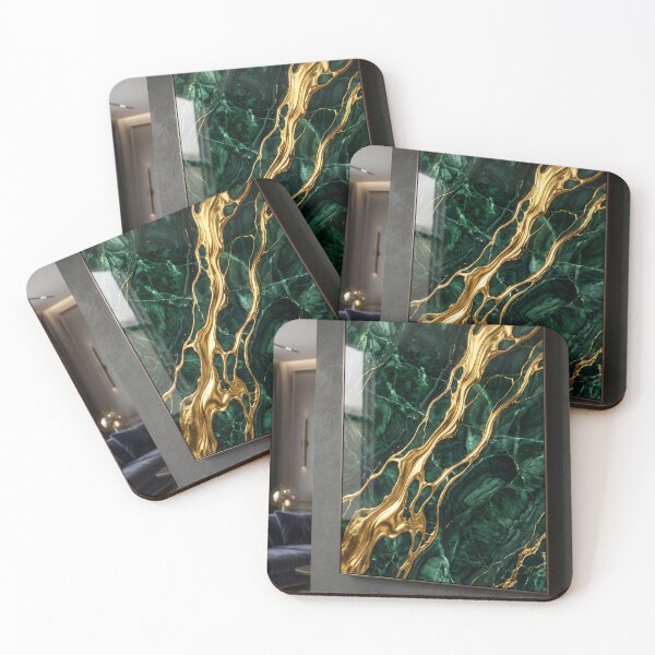 Artikelvorschau, Emerald Imperial & 24k Gold entworfen und verkauft von NBNAesthetics.