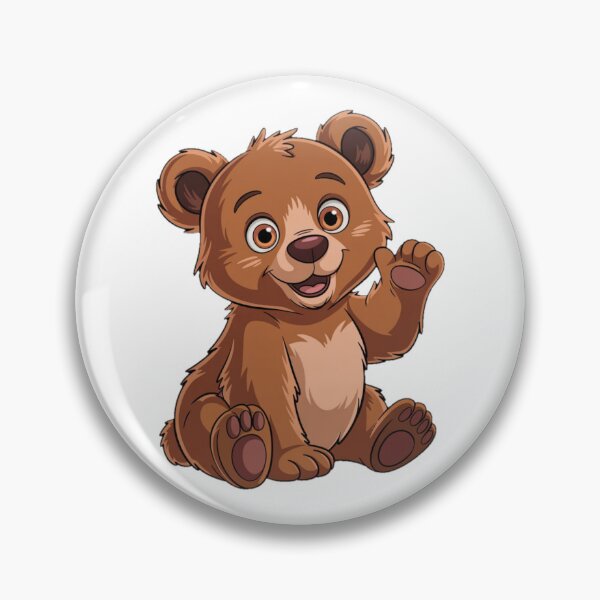 Item preview, Bear Cub Vintage Cartoon designed and sold by YounexxART.