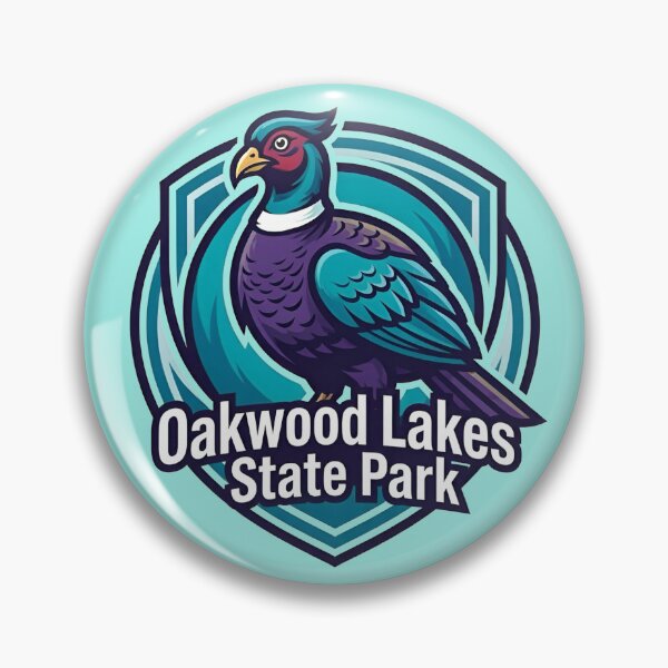 Item preview, Oakwood Lakes State Park designed and sold by Broken Antler Designs .