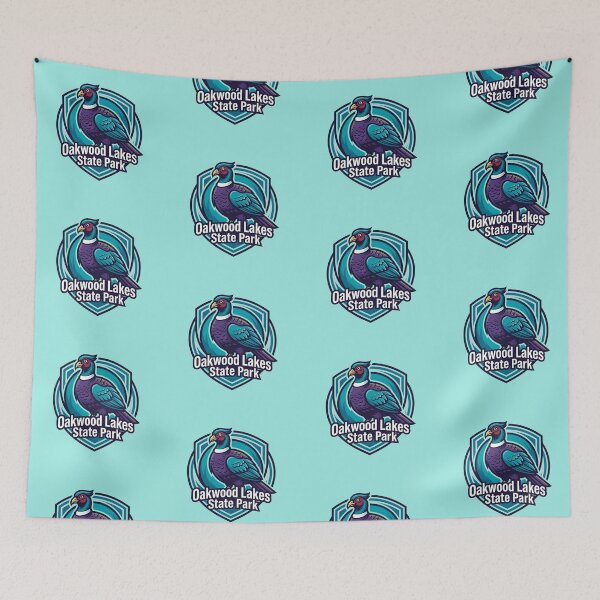 Item preview, Oakwood Lakes State Park designed and sold by Broken Antler Designs .