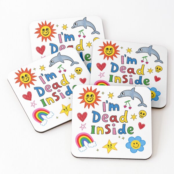 Item preview, I’m Dead Inside Doodle Design designed and sold by The Unkown Store.