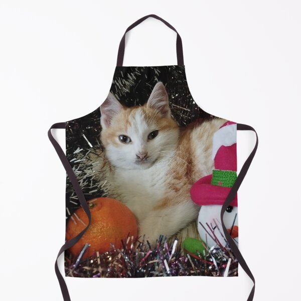 Item preview, Kitten In Decor. Christmas Kitty. Holiday Kitten. designed and sold by inspiration3.