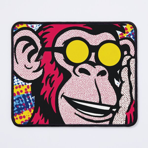 Item preview, Colorful Pop Art Monkey designed and sold by lautir.